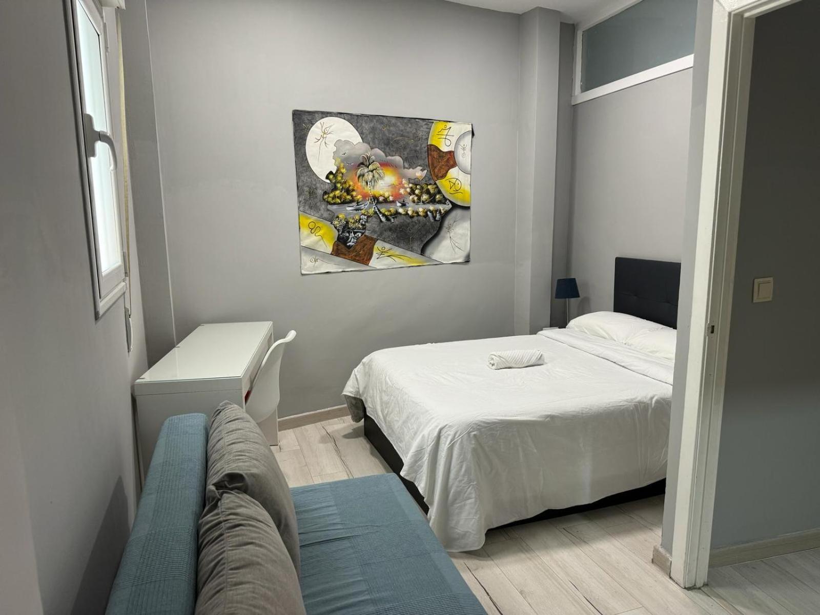 Luminoso Cerca Bernabeu- Apartamento Bravo Murillo Madrid Eksteriør bilde